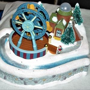 Avon Christmas Fiber Optic Winter Carnival Ferris Wheel Never used